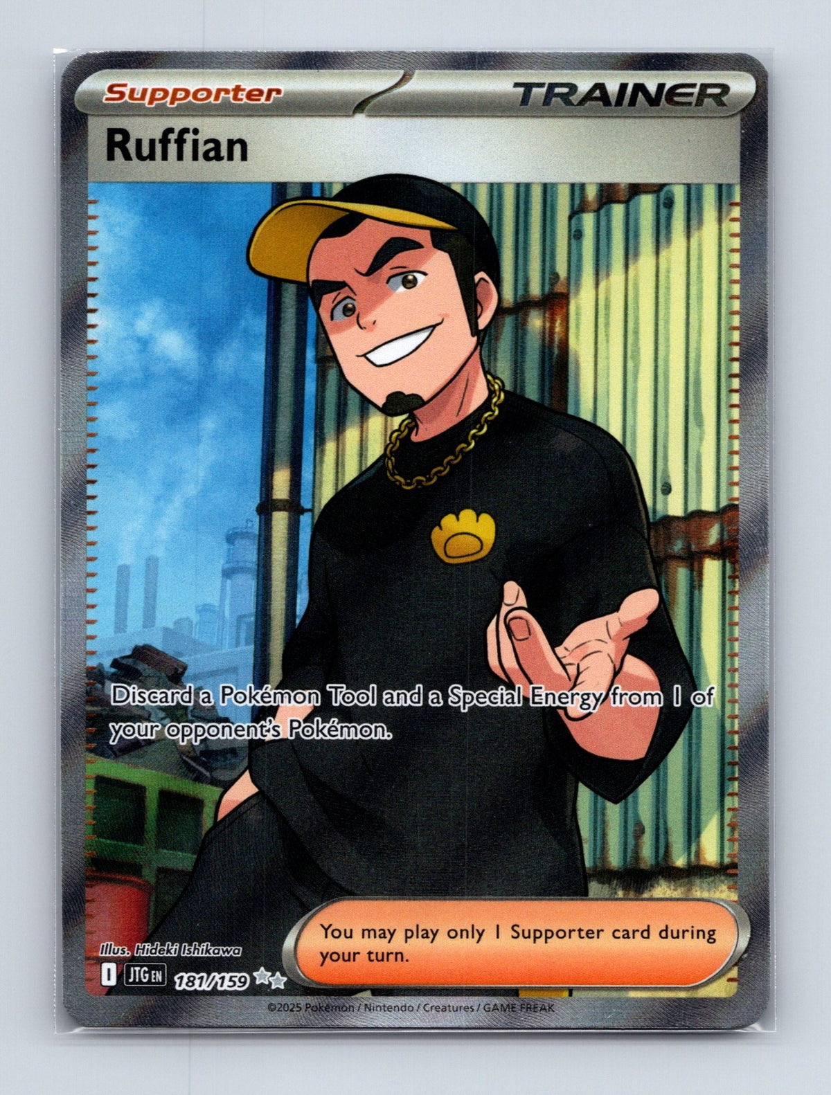 2025 Pokemon TCG Ruffian SV09: Journey Together 181/159 Holo Ultra Rare NM