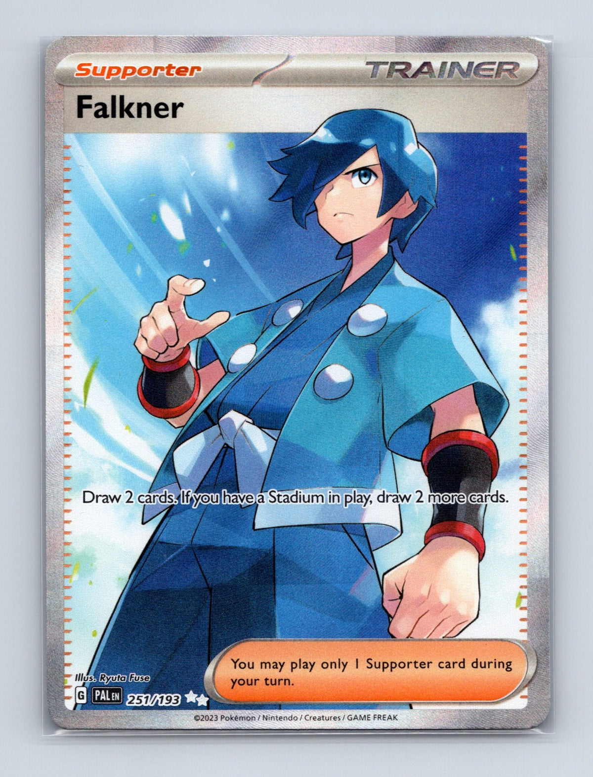 2023 Pokemon TCG Falkner SV02: Paldea Evolved 251/193 Holo Ultra Rare NM