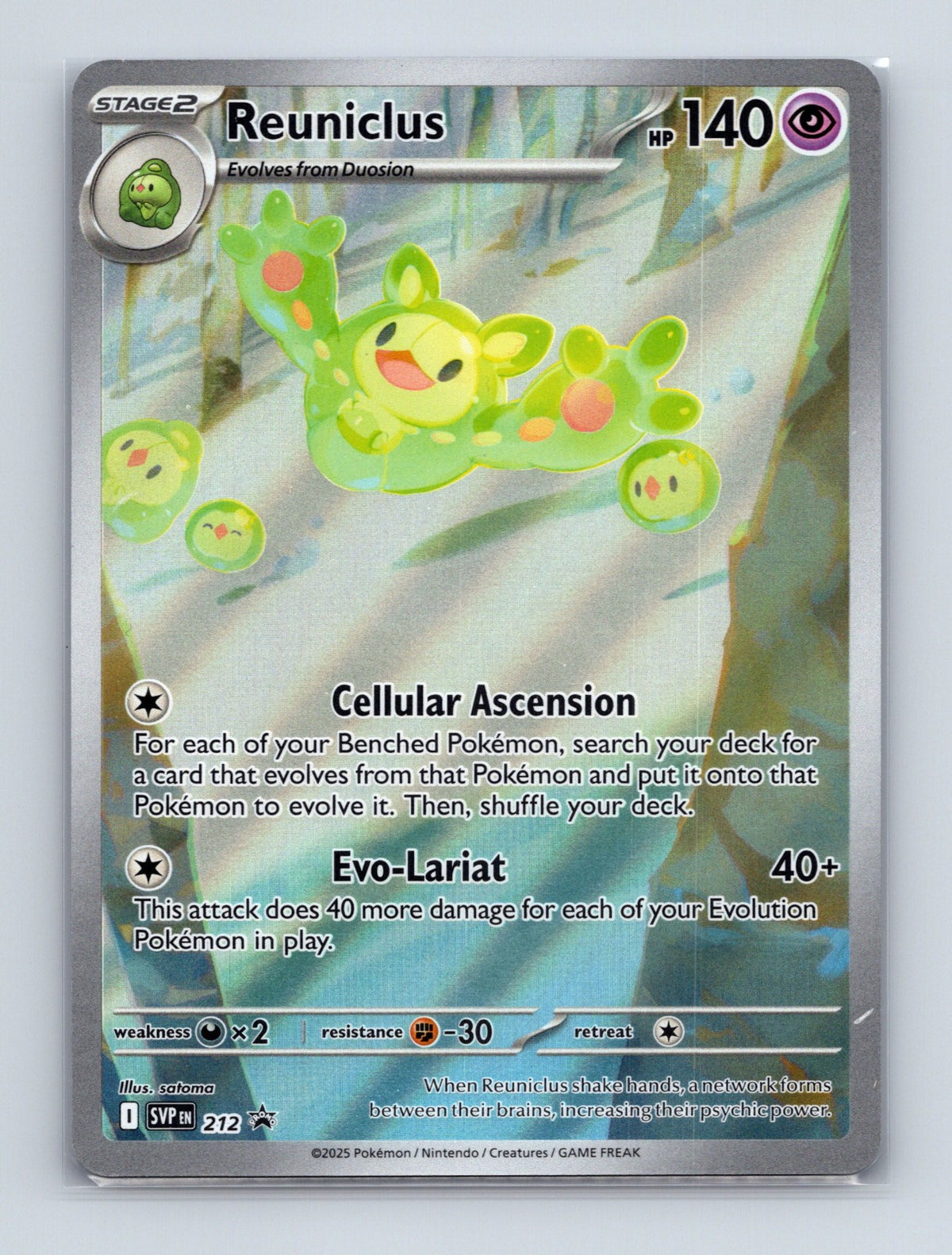2023 Pokemon TCG Reuniclus SV: Scarlet & Violet Promo Cards 212 Holo Promo NM