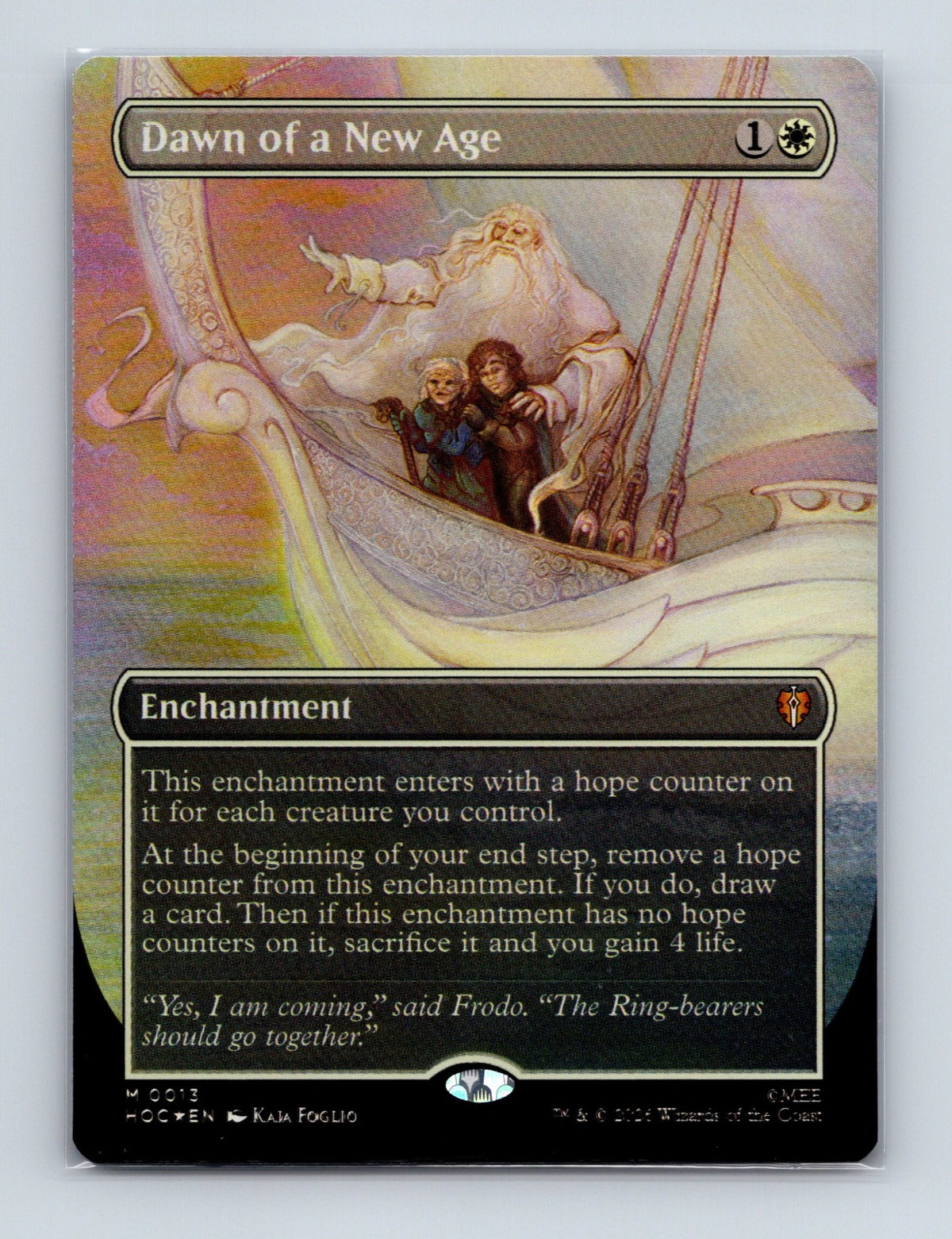 MTG Dawn of a New Age (Borderless) 13 The Hobbit: Eternal-Legal Foil NM