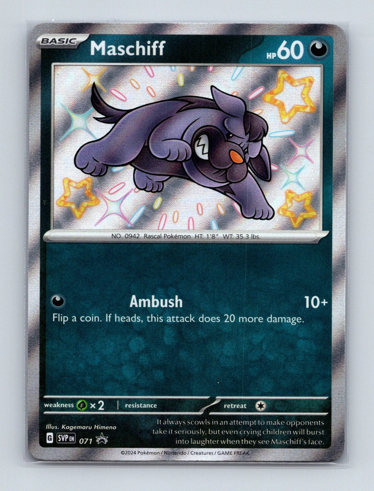 2023 Pokemon TCG Maschiff SV02: Paldea Evolved 141/193 Common NM