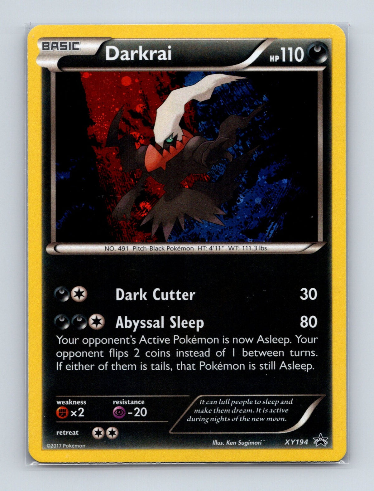 2013 Pokemon TCG Darkrai XY Promos XY194 Holo Promo NM