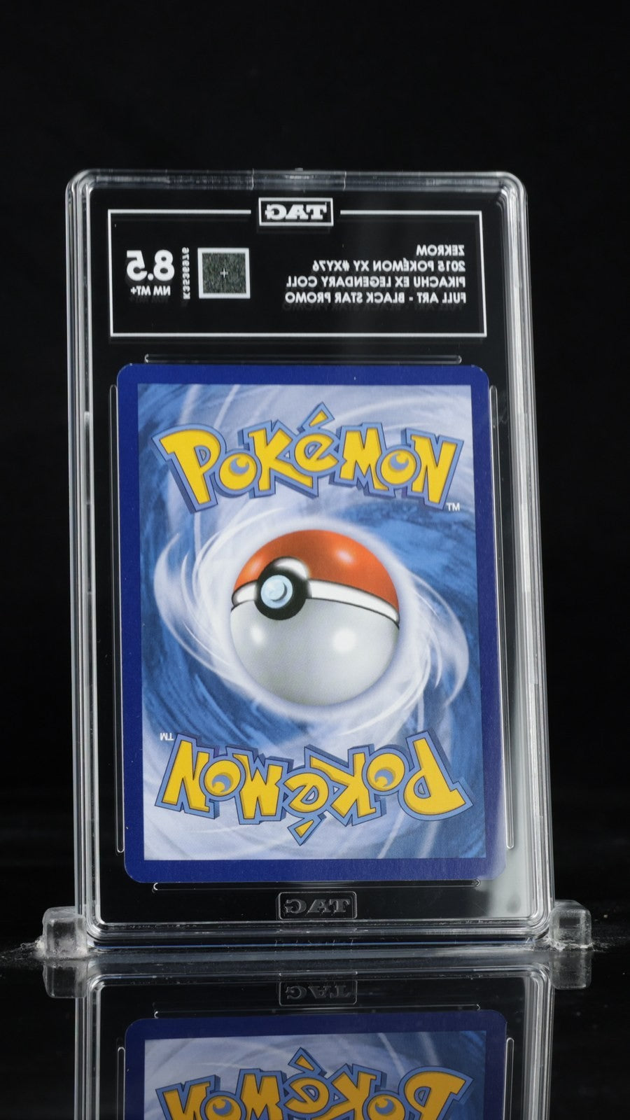 TAG 8.5 NM MT+ Zekrom XY76 Full Art Legendary Collection Promo Pokemon POP 17