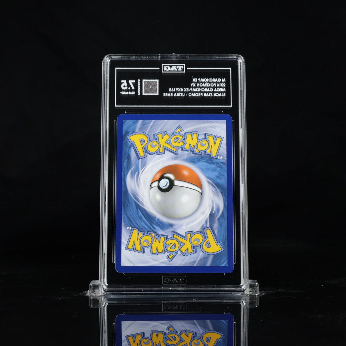 2016 Pokemon XY Black Star Promo M Garchomp EX #XY168 Ultra Rare TAG 7.5 NM+
