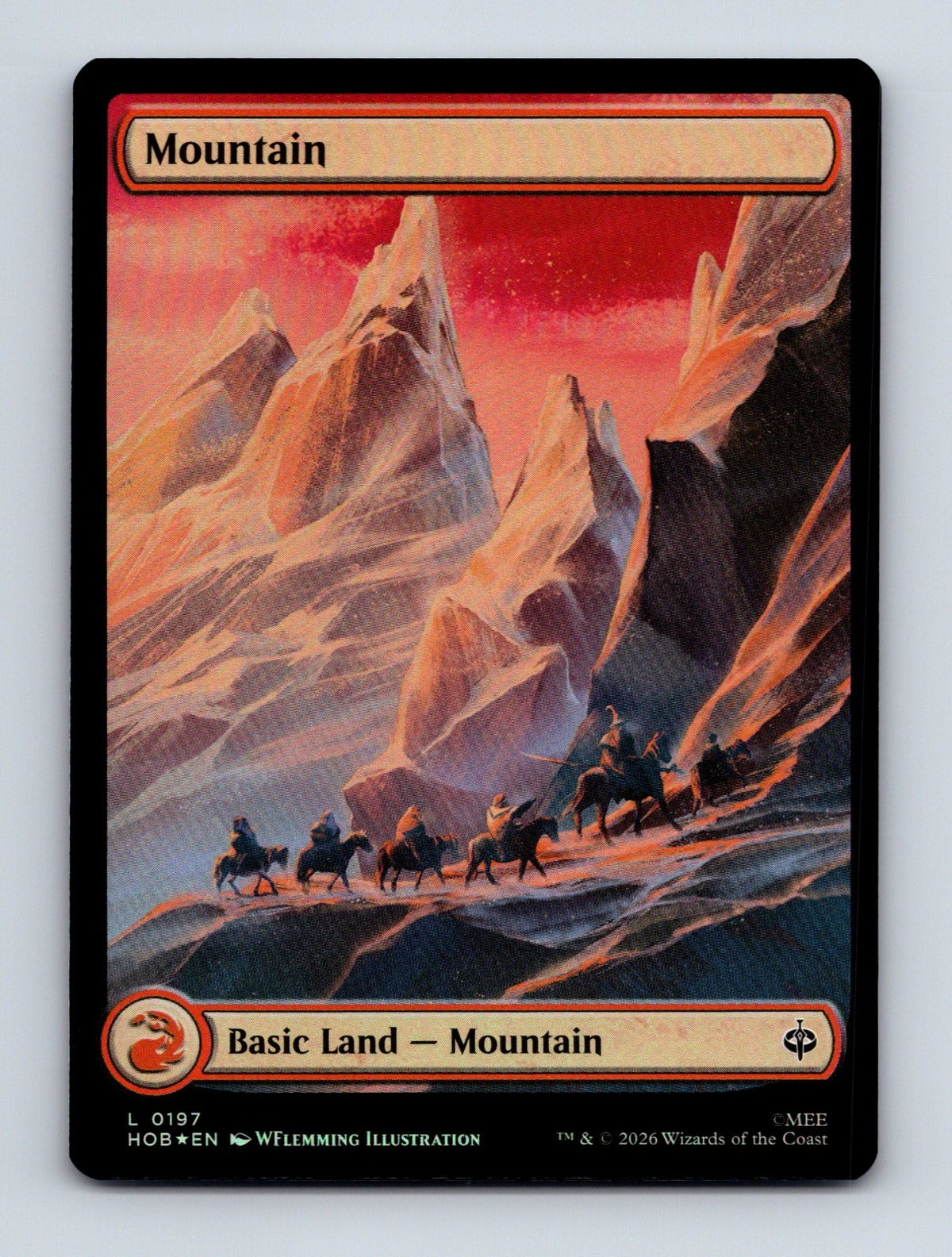 MTG Mountain 197 The Hobbit NM