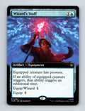 MTG Wizard's Staff (Extended Art) 294 The Hobbit NM