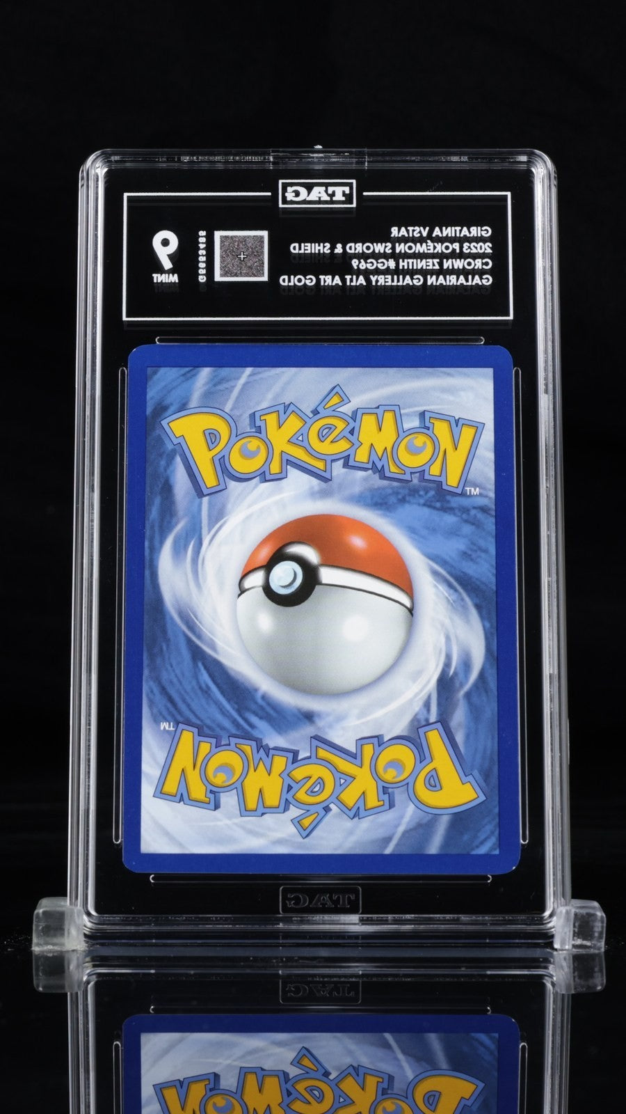 TAG 9 MINT Giratina VSTAR GG69 Secret Rare Galarian Gallery Crown Zenith