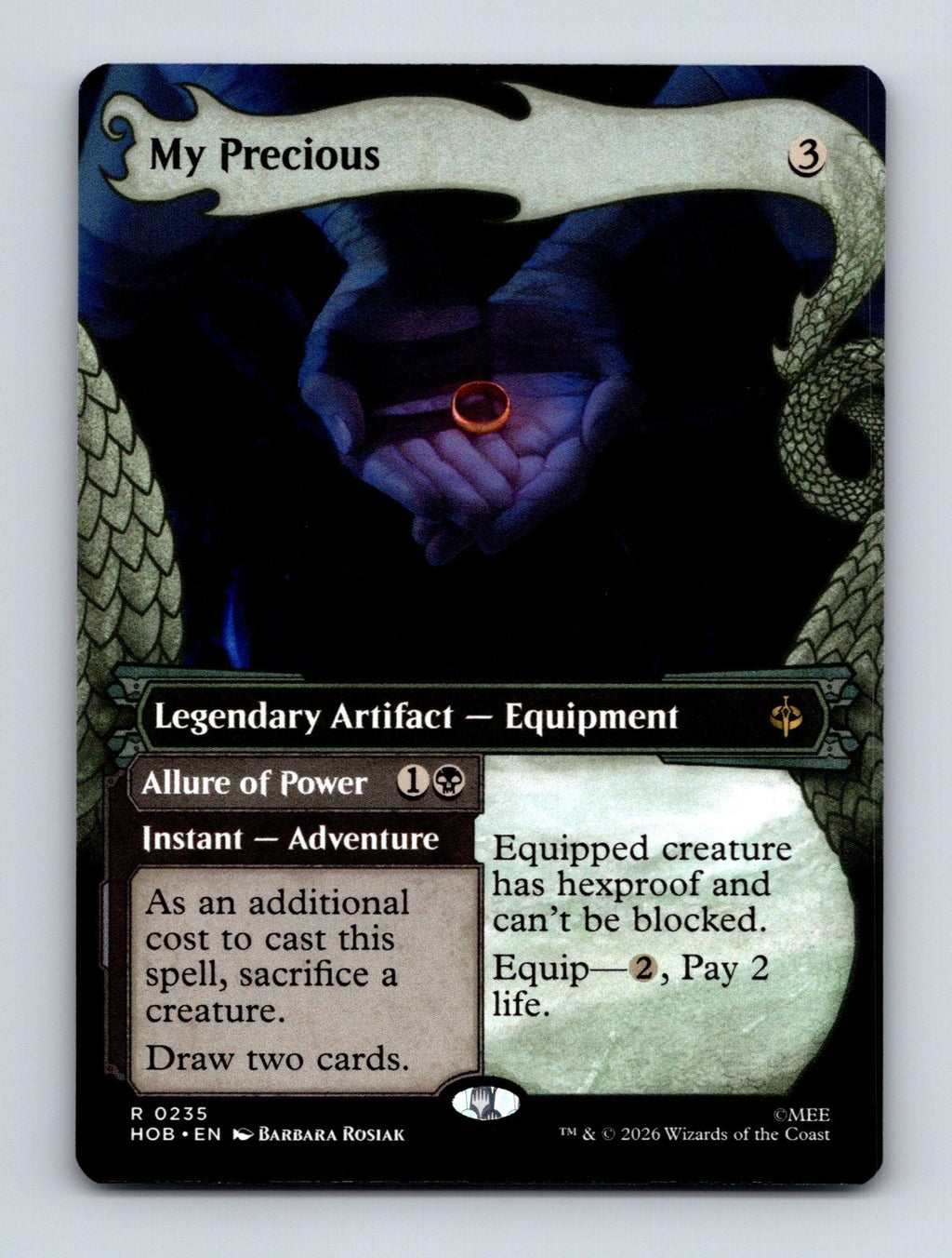 MTG My Precious (Showcase) 235 The Hobbit NM