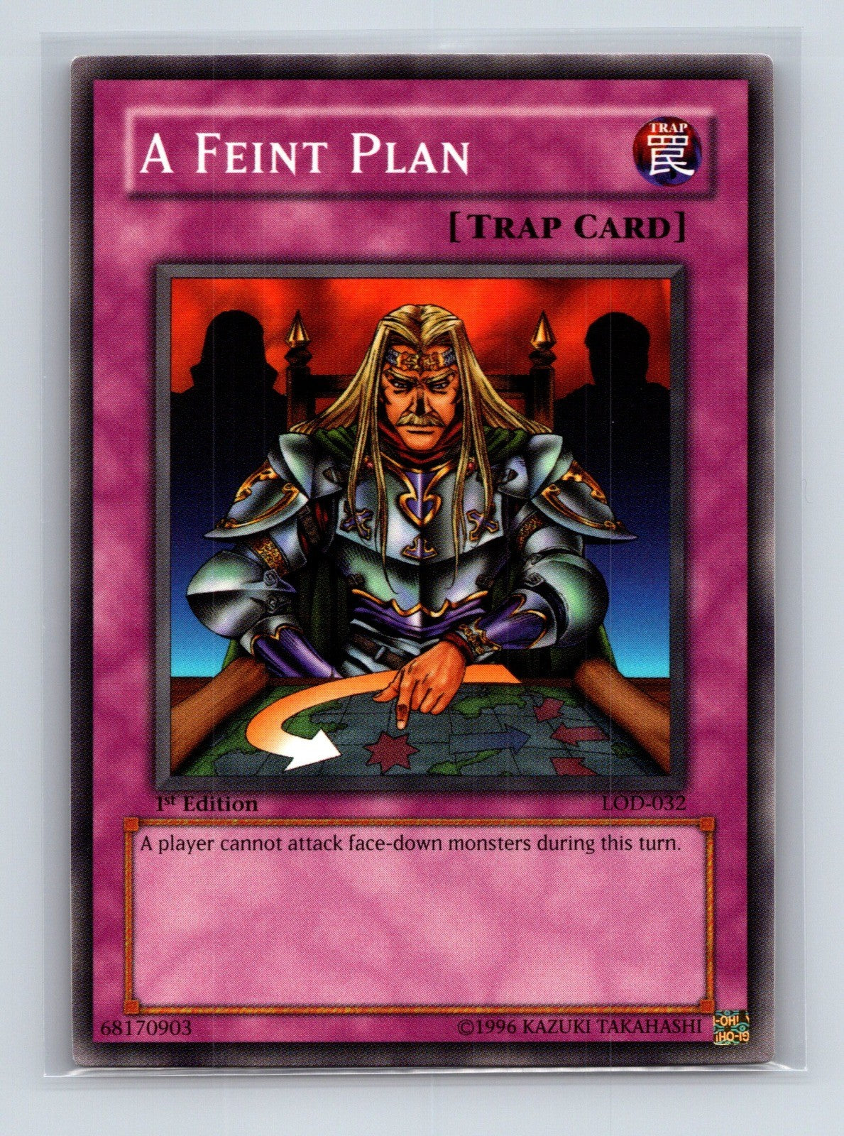 Yugioh A Feint Plan LOD-032 Common 1st Edition NM