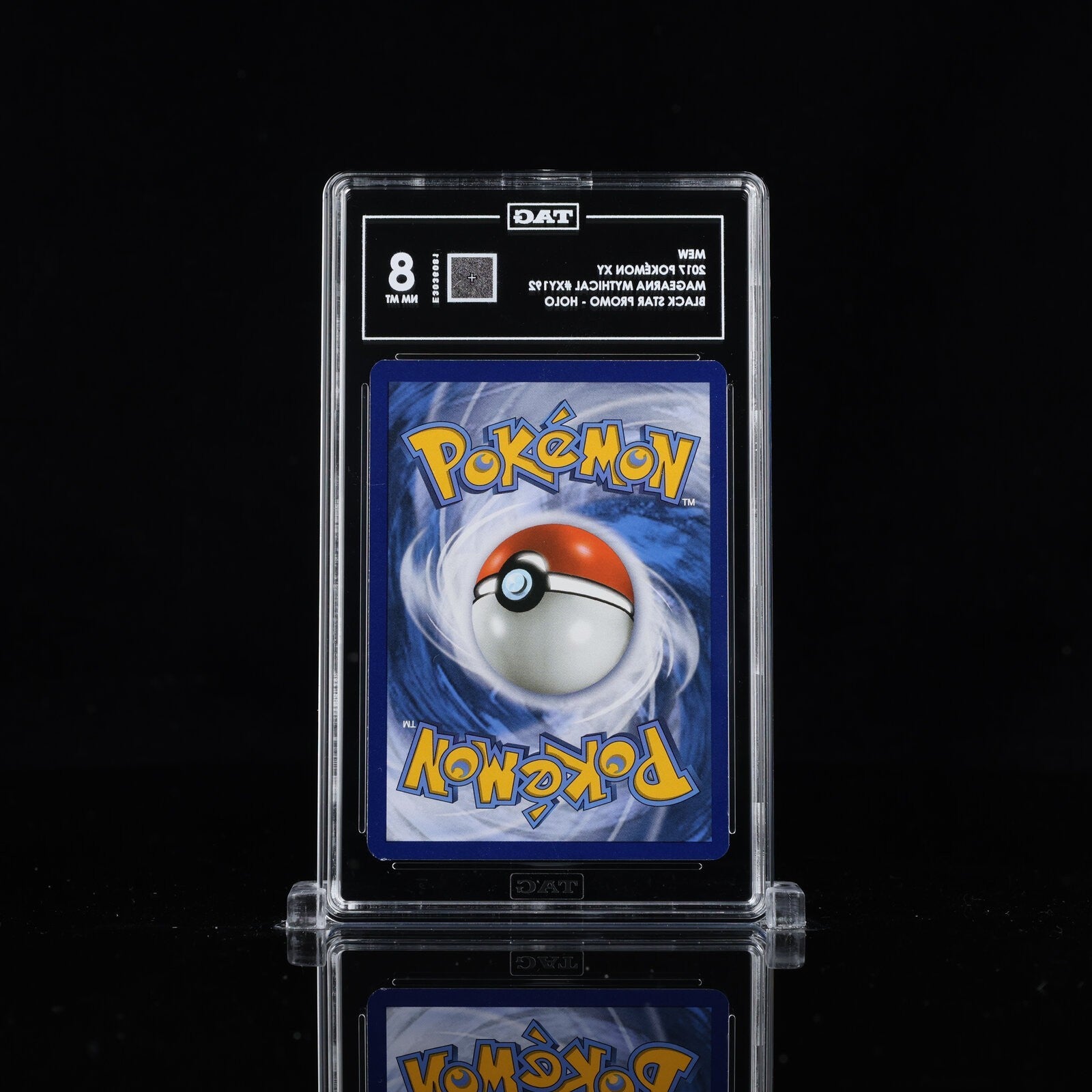 2017 Pokemon XY Black Star Promo Mew #XY192 Holo Promo TAG 8 NM-MT