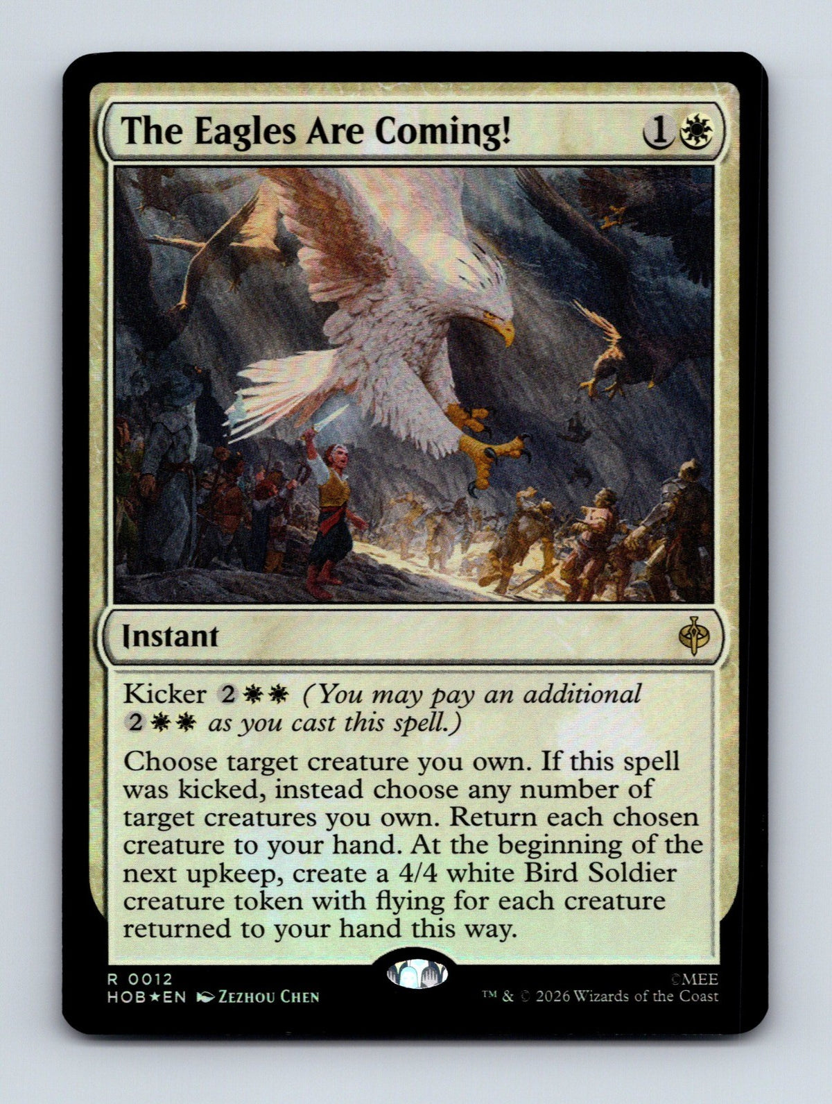 MTG The Eagles Are Coming! 12 The Hobbit Foil NM