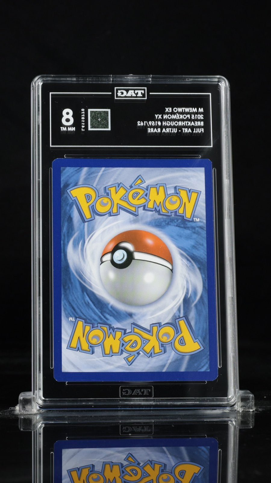 TAG 8 NM MT M Mewtwo EX 159/162 Full Art Ultra Rare BREAKthrough Pokemon