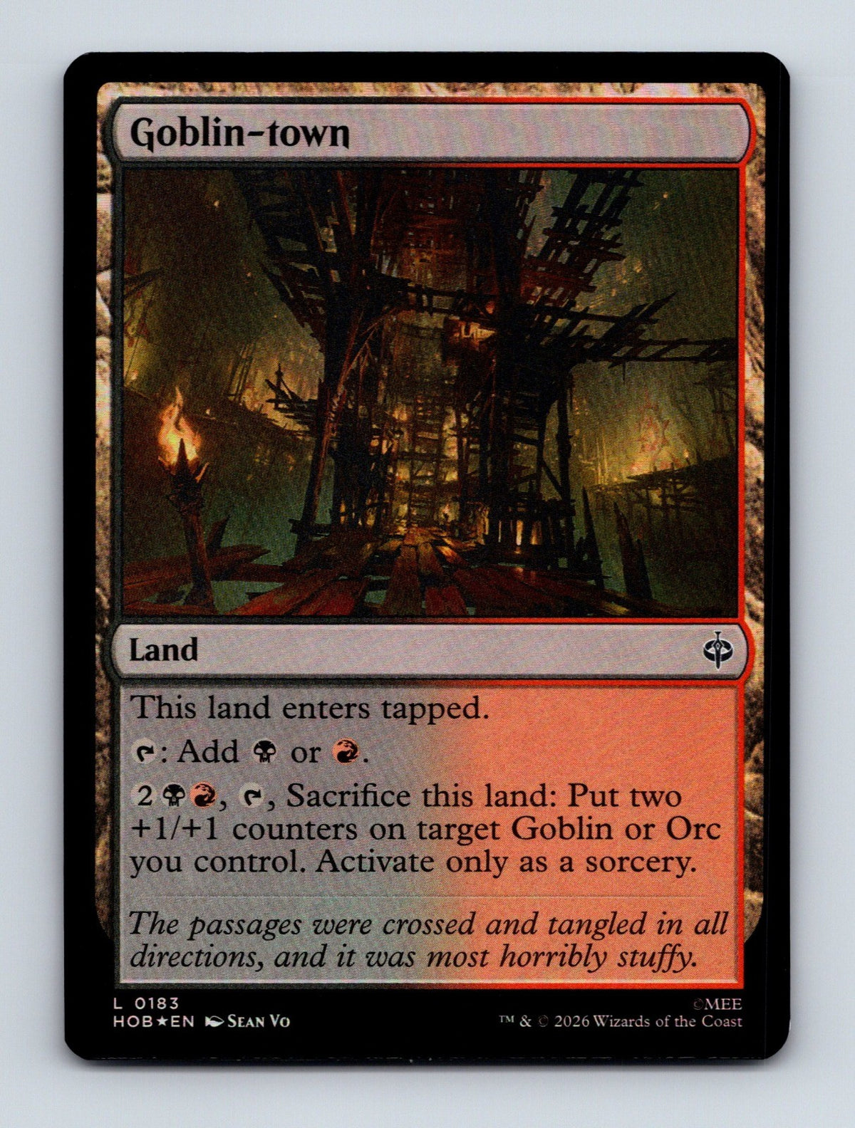 MTG Goblin-town 183 The Hobbit NM