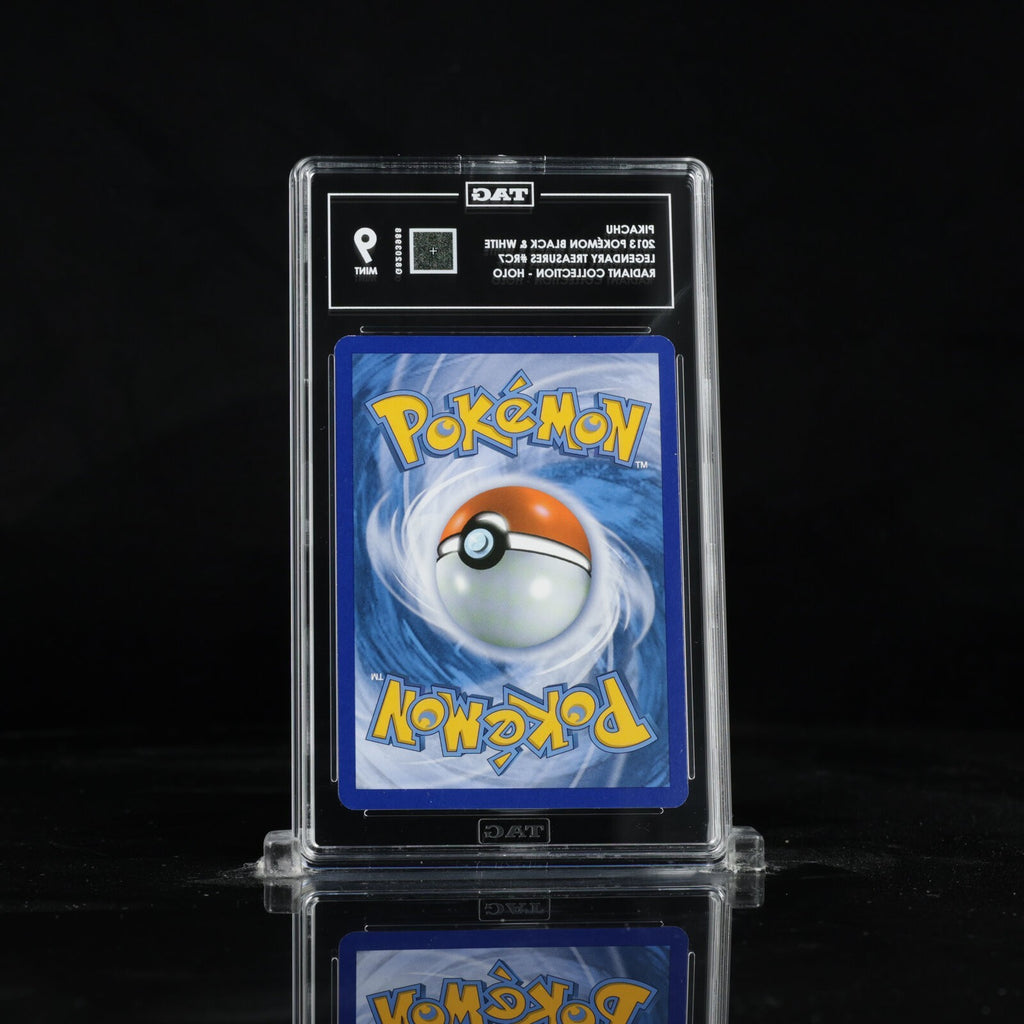 2013 Pokemon BW Legendary Treasures Radiant Coll Pikachu #RC7 Holo TAG 9 MINT