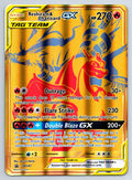 2015 Reshiram & Charizard GX - SM247 Jumbo Oversized NM