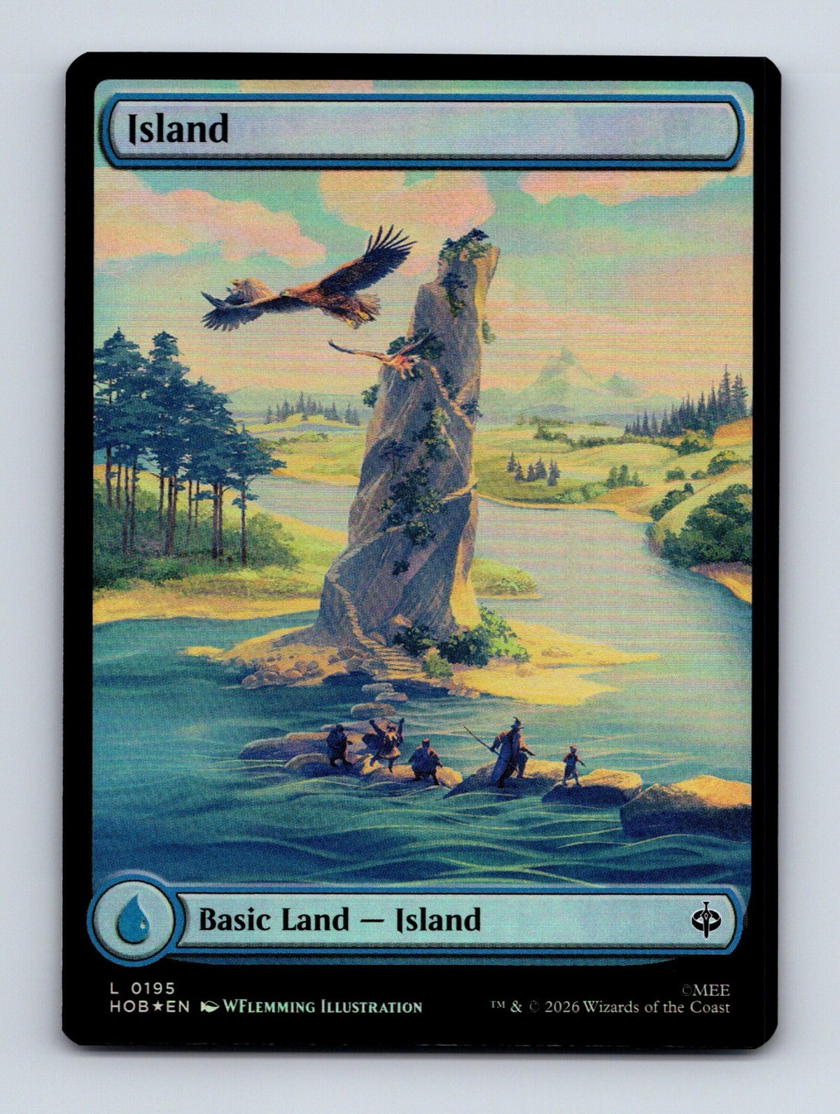 MTG Island 195 The Hobbit NM