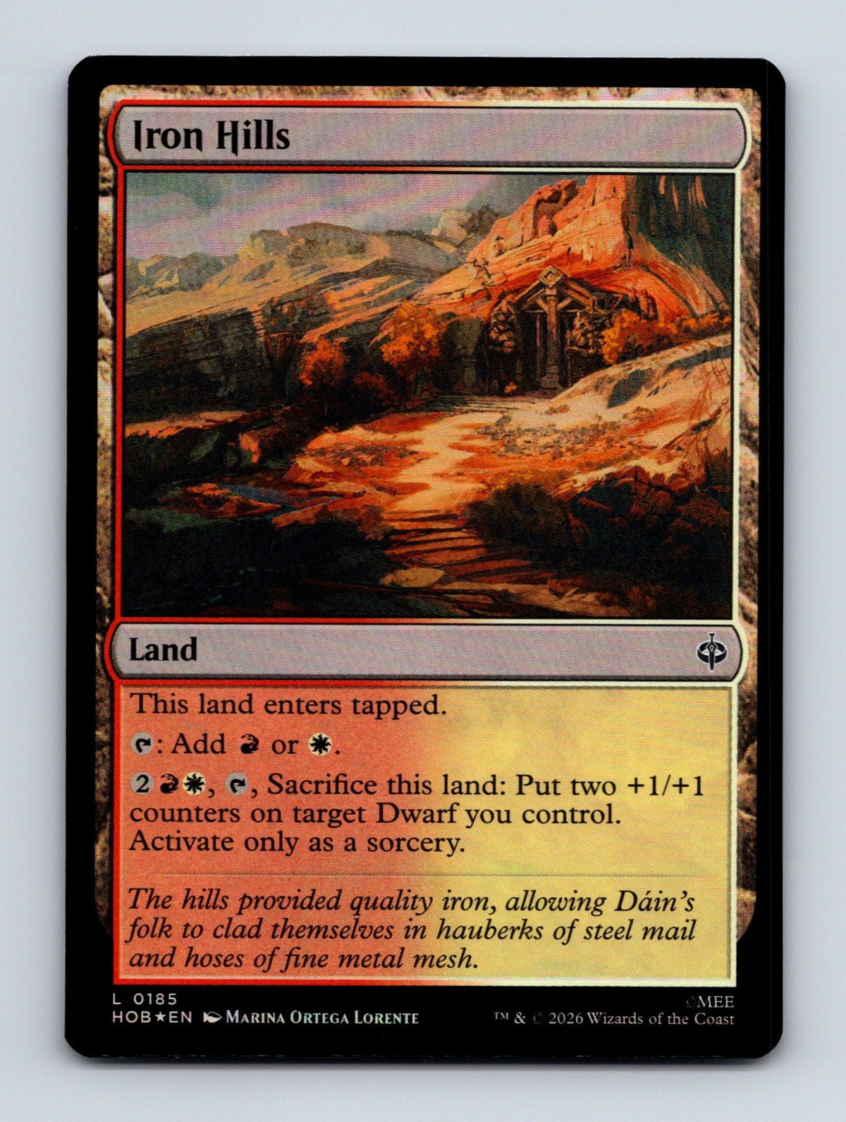 MTG Iron Hills 185 The Hobbit NM
