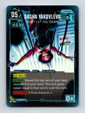 Cyberpunk TCG Beta Sasha Yakovleva - Won't Let You Down (Secret) 109 NM