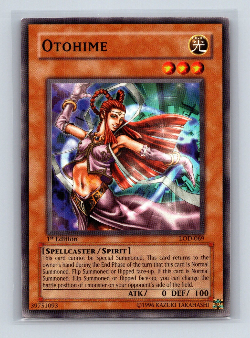 Yugioh Otohime LOD-069 Common 1st Edition NM