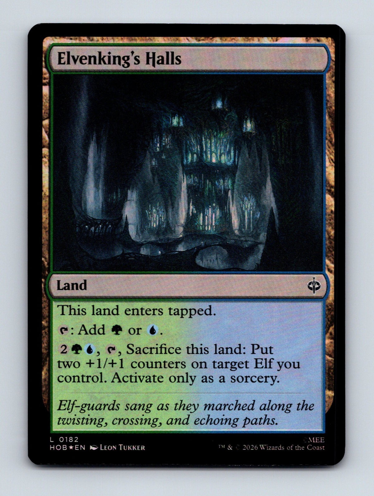 MTG Elvenking's Halls 182 The Hobbit NM