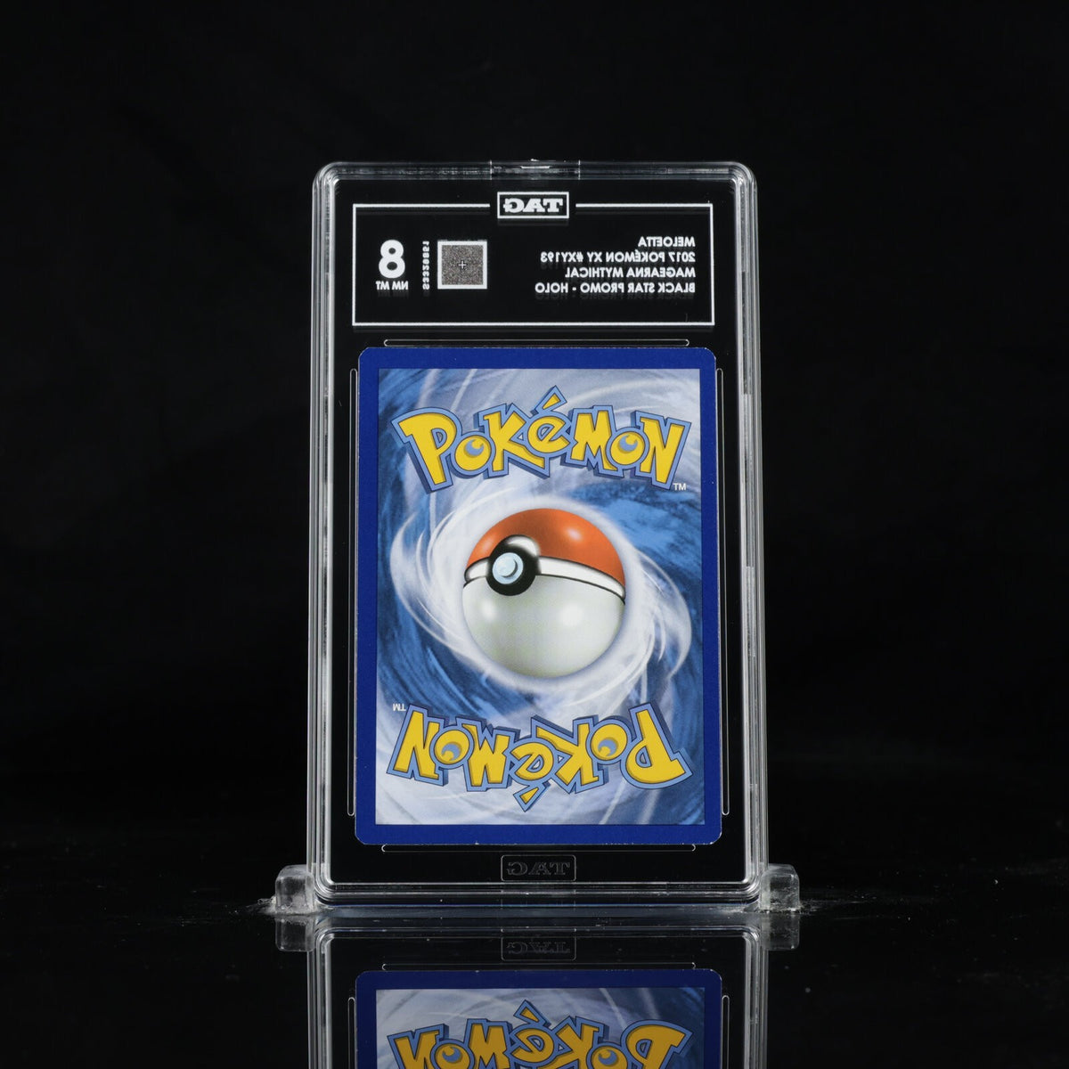 2017 Pokemon XY Black Star Promo Meloetta #XY193 Holo Promo TAG 8 NM-MT