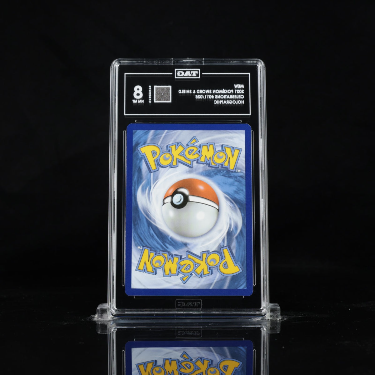2021 Pokemon Sword & Shield Celebrations Mew #011/025 Holo Rare TAG 8 NM-MT