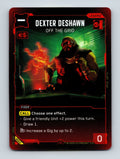 Cyberpunk TCG Beta Dexter DeShawn - Off the Grid (Rare) 002 NM