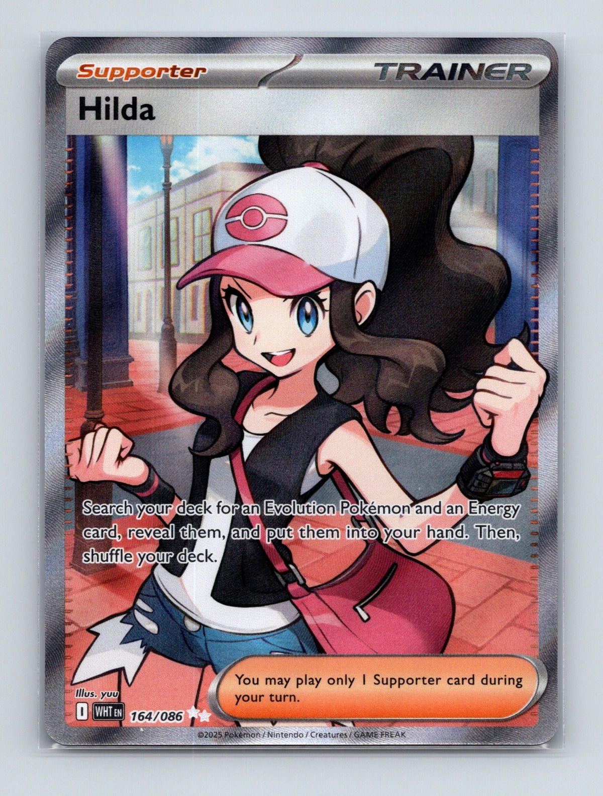 2025 Pokemon TCG Hilda SV: White Flare 164/086 Holo Ultra Rare NM