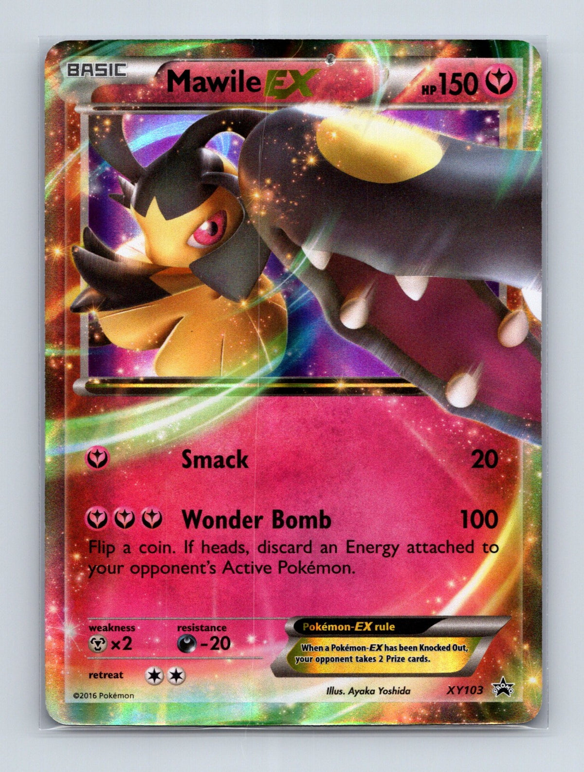2013 Pokemon Mawile EX XY Promos XY103 Holo Promo DMG