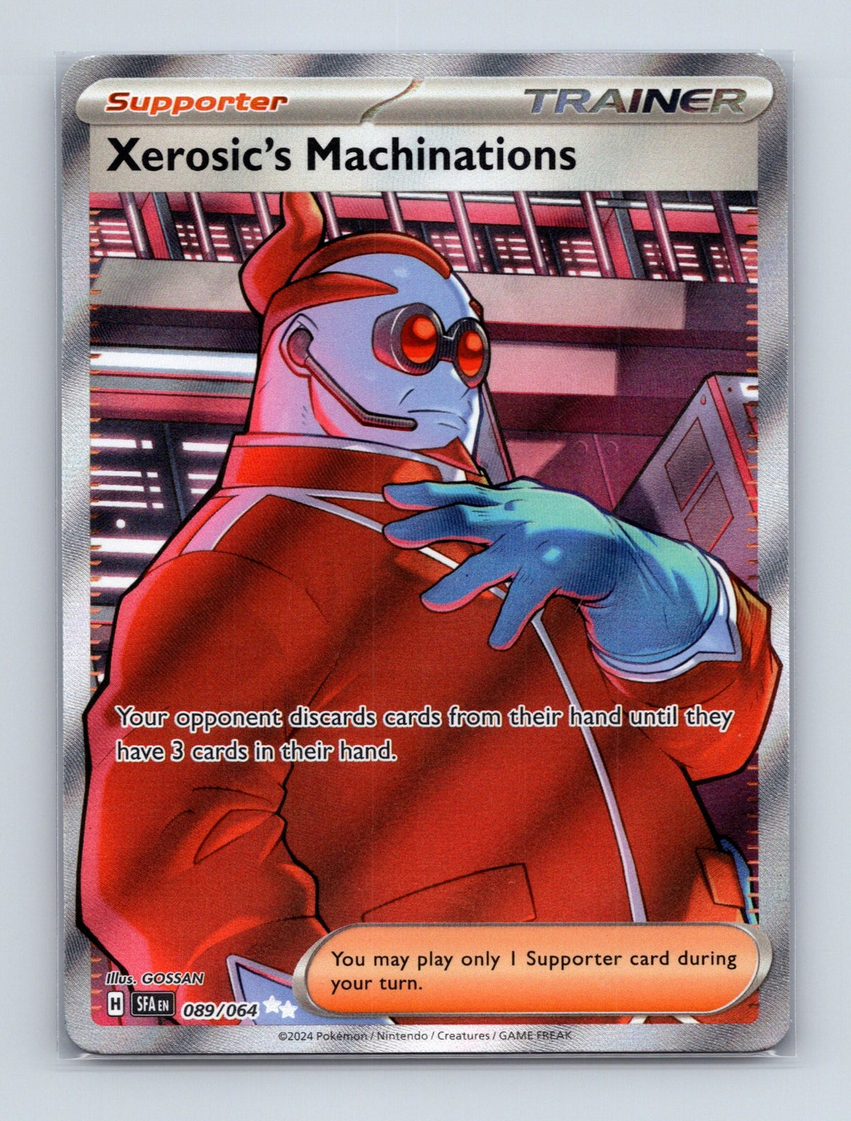 2024 Pokemon Xerosic's Machinations SV: Shrouded Fable 089/064 Ultra Rare NM
