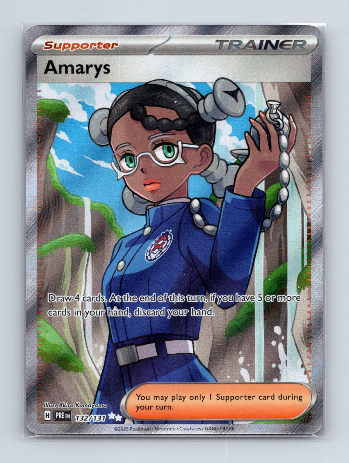 2025 Pokemon TCG Amarys SV: Prismatic Evolutions 132/131 Holo Ultra Rare NM