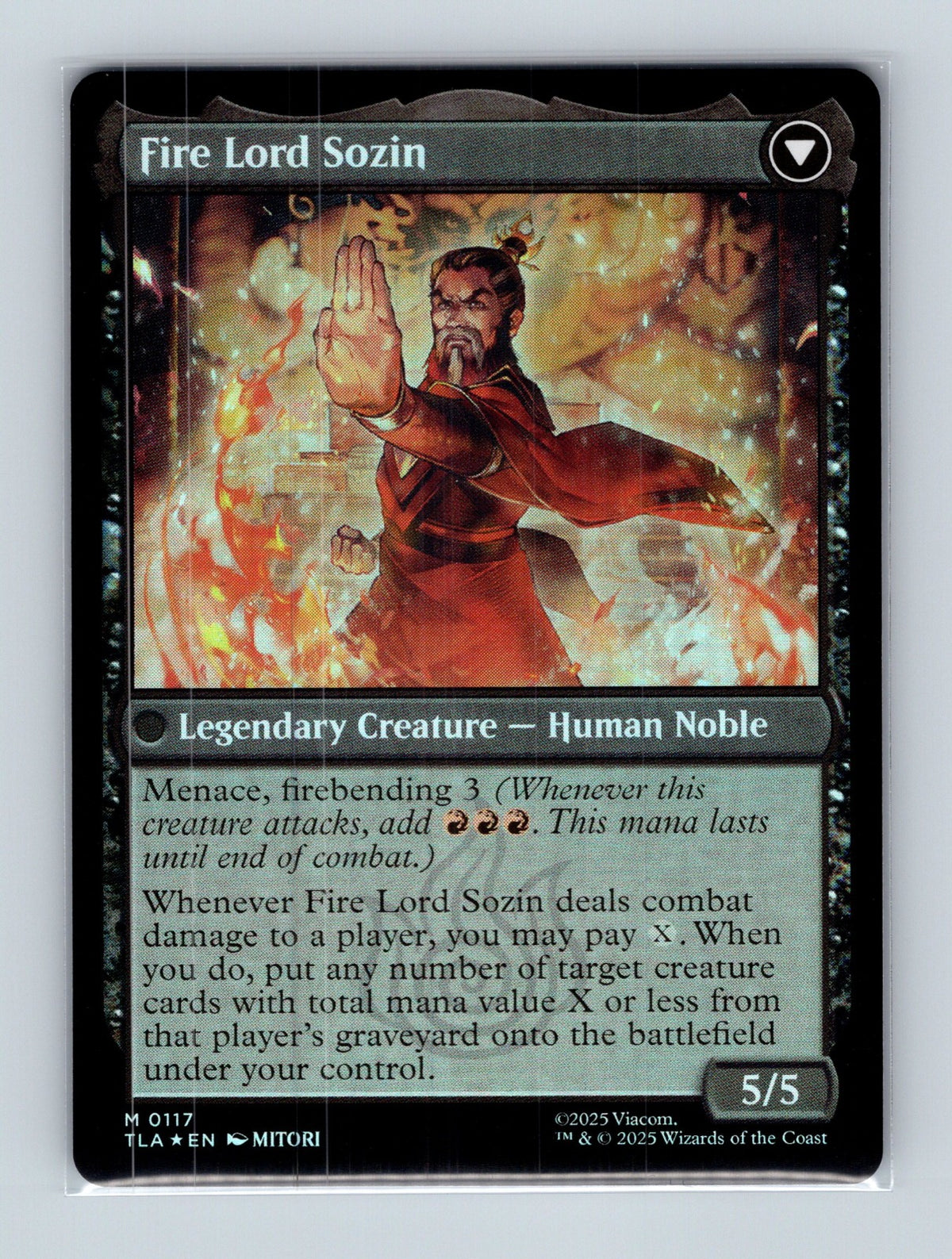 MTG The Rise of Sozin 117 Avatar: The Last Airbender Foil NM