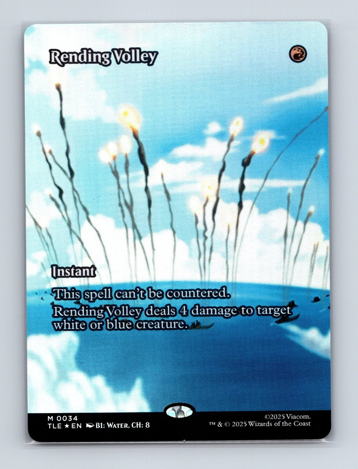 MTG Rending Volley (Borderless) 34  The Last Airbender: Eternal-Legal Foil NM
