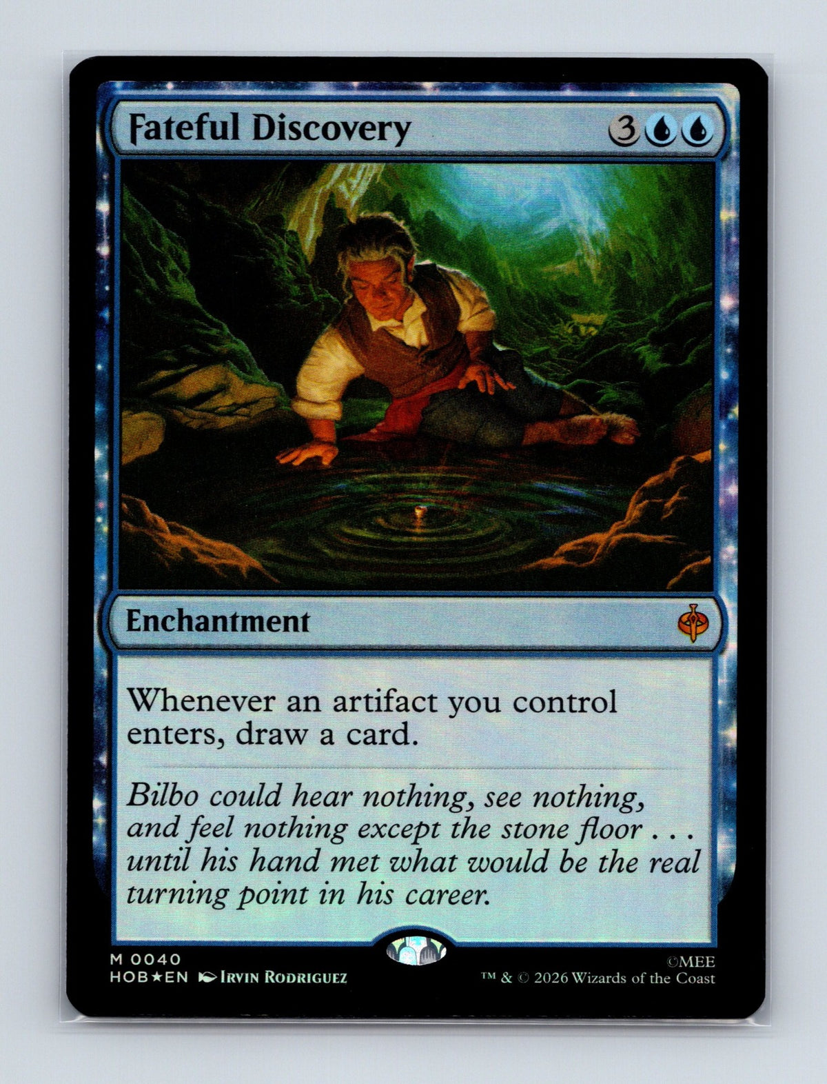 MTG Fateful Discovery 40 The Hobbit Foil NM