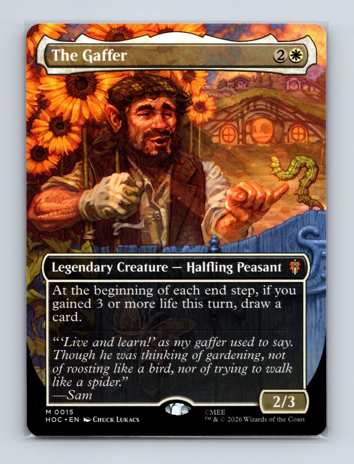 MTG The Gaffer (Borderless) 15 The Hobbit: Eternal-Legal NM