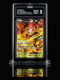TAG 8 NM MT Charizard EX XY121 Full Art Red & Blue Collection Promo Pokemon